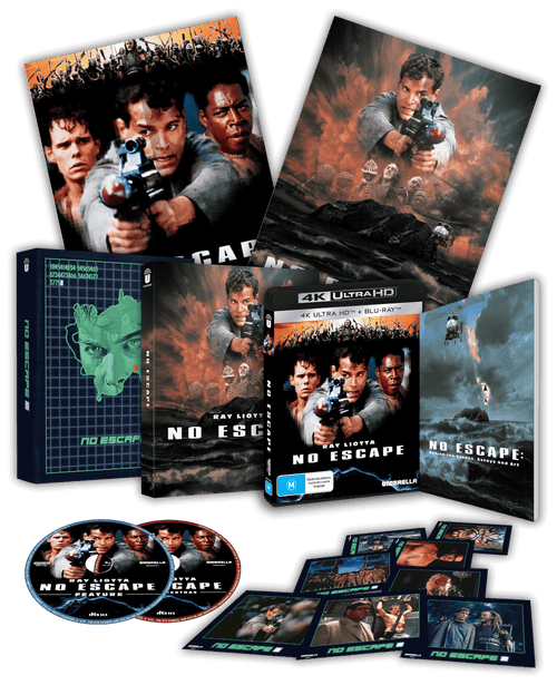 No Escape AKA Escape from Absolom (1994) 4K & Blu-ray Collector's Edition