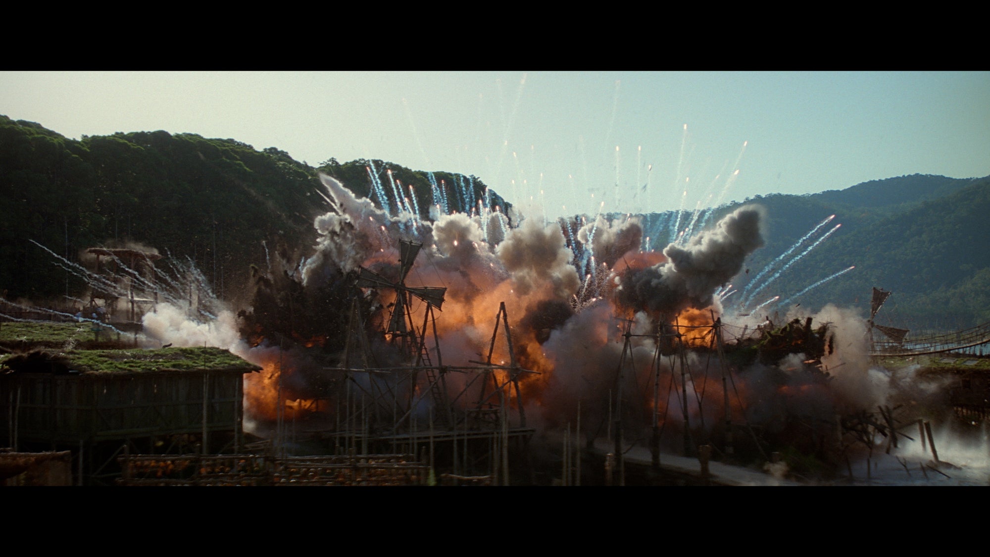 Still from No Escape AKA Escape from Absolom (1994) 4K & Blu-ray