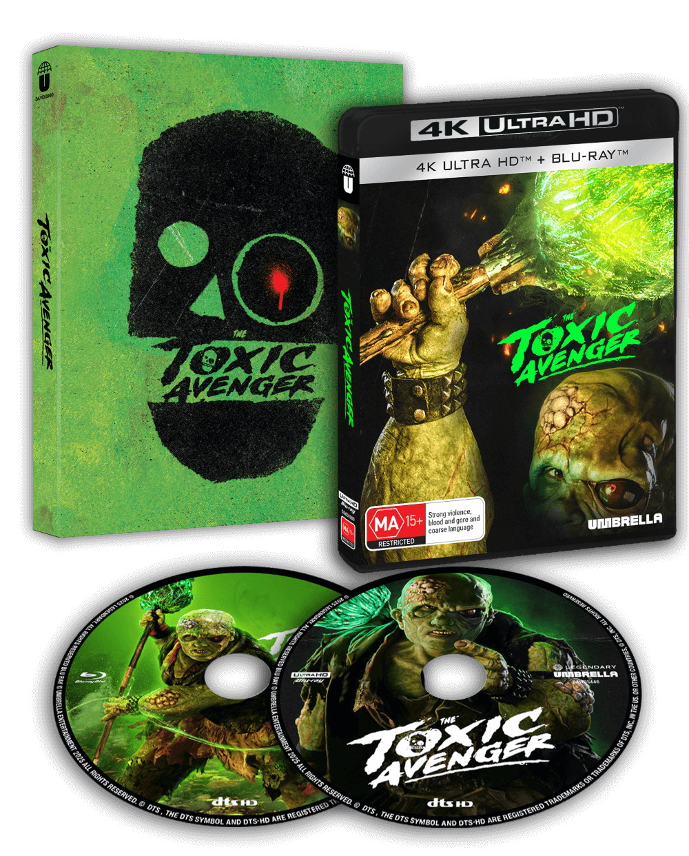 Toxic Avenger 4k and Blu-ray (2025)