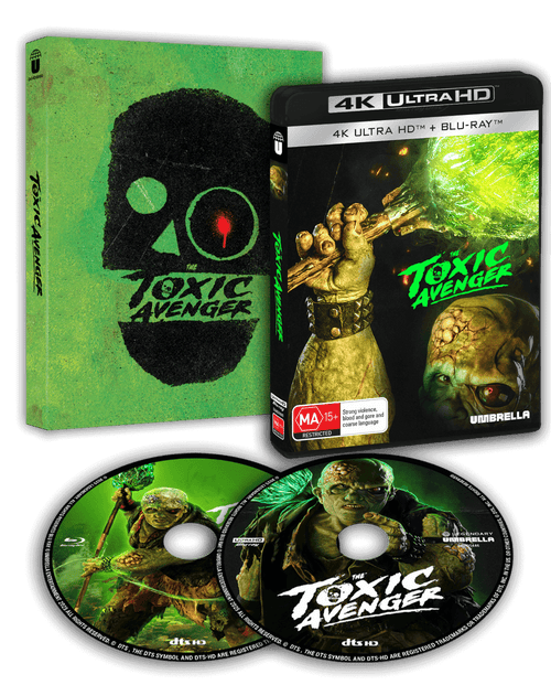 Toxic Avenger 4k and Blu-ray (2025)
