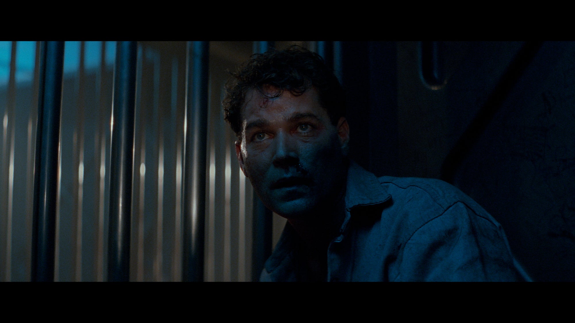 Still from No Escape AKA Escape from Absolom (1994) 4K & Blu-ray