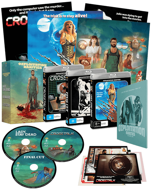 Ozploitation Rarities Volume 1 - Crosstalk; Lady, Stay Dead, Final Cut (1980,1981, 1982) (3 Blu-Ray)