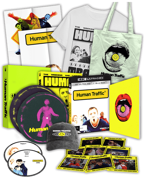 Nice One, Bruvva: Human Traffic (1999) 4K & Blu-ray Collector's Edition (+All Merch)