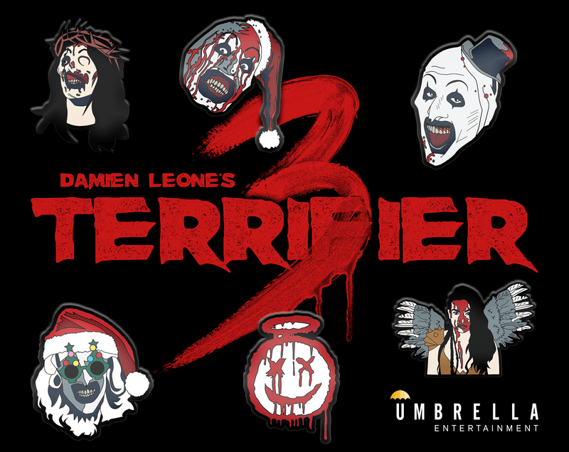 Terrifier Pin Set (6 Enamel Pins)