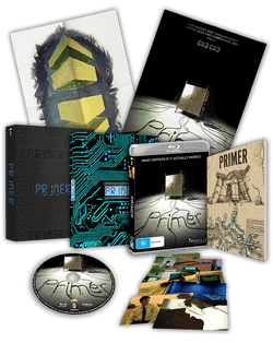 Primer (2004) Collector's Edition (Blu-Ray +Book +Rigid case +Slipcase +Poster +Artcards)