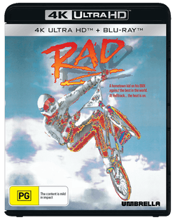 Rad (1986) 4K & Blu-ray Collector's Edition