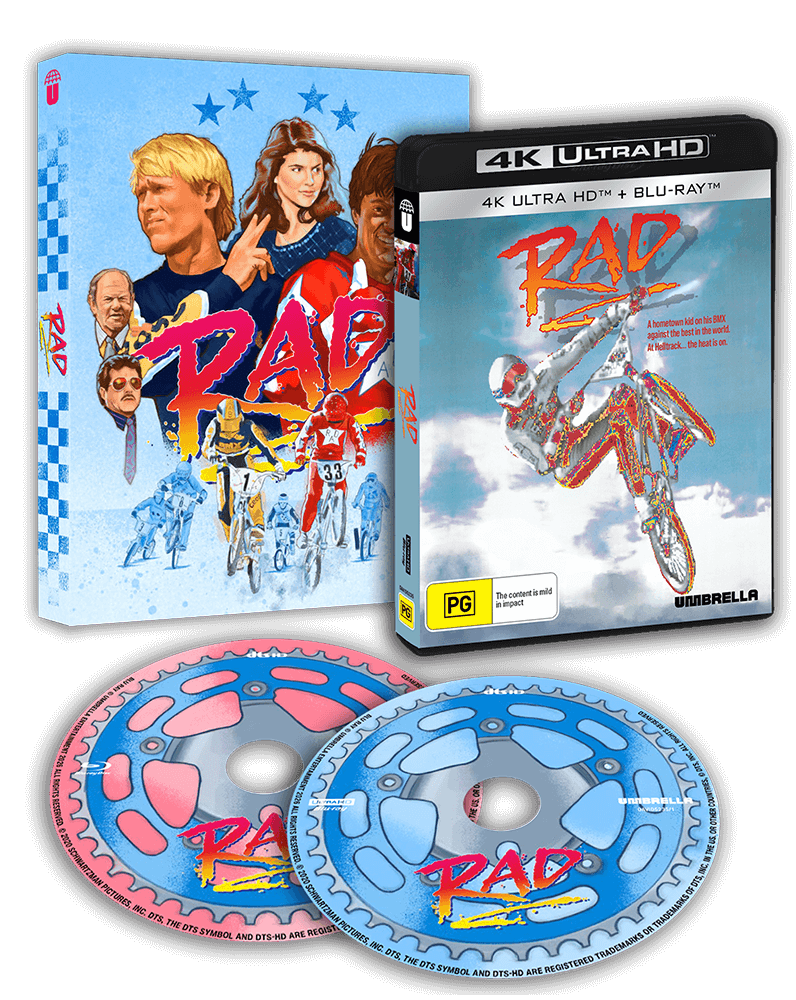 Rad (1986) 4K & Blu-ray — Umbrella Entertainment