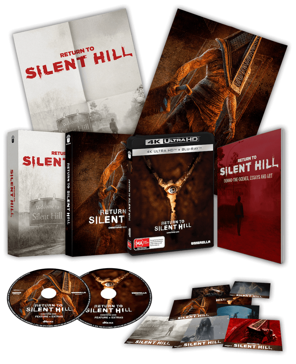 Return to Silent Hill (AU 4K UHD/Blu-ray Collector’s Edition) - Umbrella Entertainment 4K UHD + Blu-ray