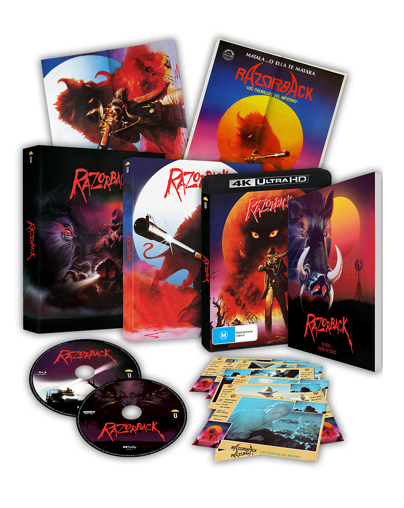 Razorback Collector's Edition (4K UHD +Blu-Ray +Novel +Rigid case +Slipcase +Poster +Artcards) (1984)