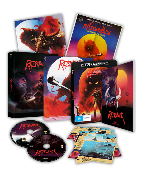 Razorback Collector's Edition (4K UHD +Blu-Ray +Novel +Rigid case +Slipcase +Poster +Artcards) (1984)