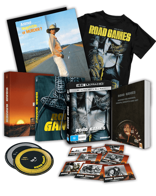 Hitch's Game: Roadgames (1981) 4K & Blu-ray Collector's Edition (+T-shirt)