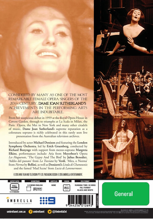 Joan Sutherland In Performance