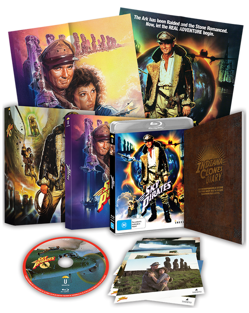 Sky Pirates Collector's Edition (Blu-Ray +Book +Rigid case +Slipcase +Poster +Artcards) (1986)