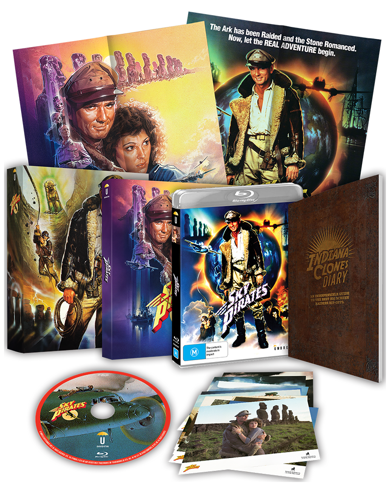 Sky Pirates Collector's Edition (Blu-Ray +Book +Rigid case +Slipcase +Poster +Artcards) (1986)