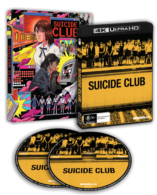 Suicide Club (2001) 4K & Blu-ray