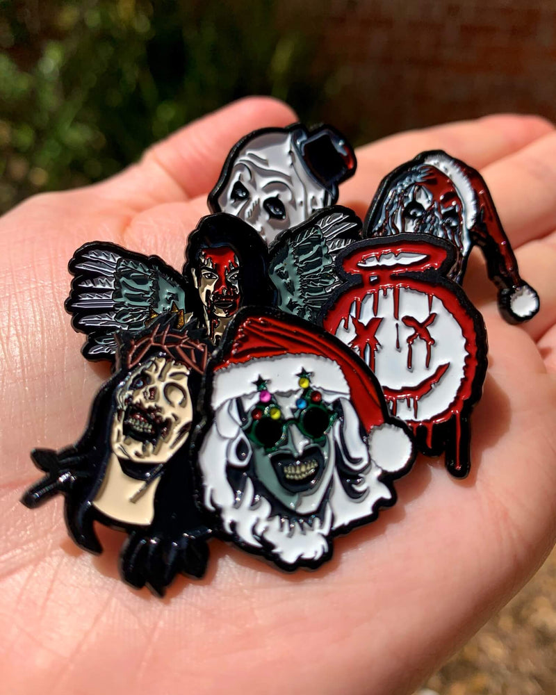 Terrifier Pin Set (6 Enamel Pins)