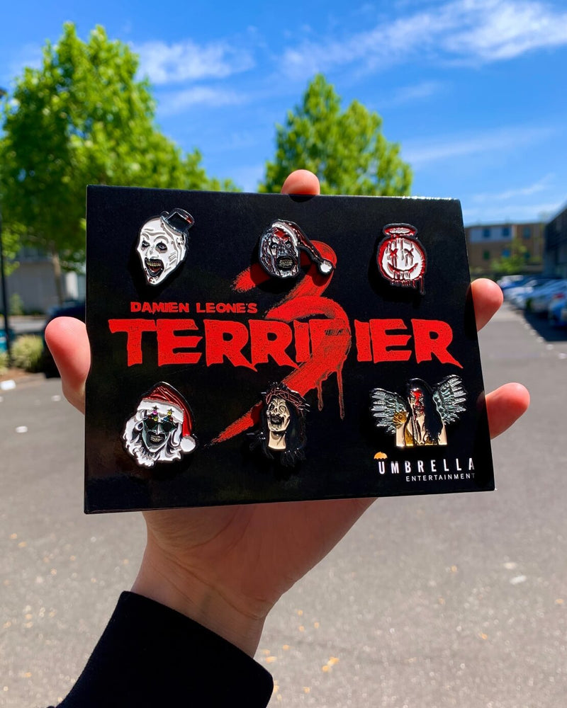 Terrifier Pin Set (6 Enamel Pins)