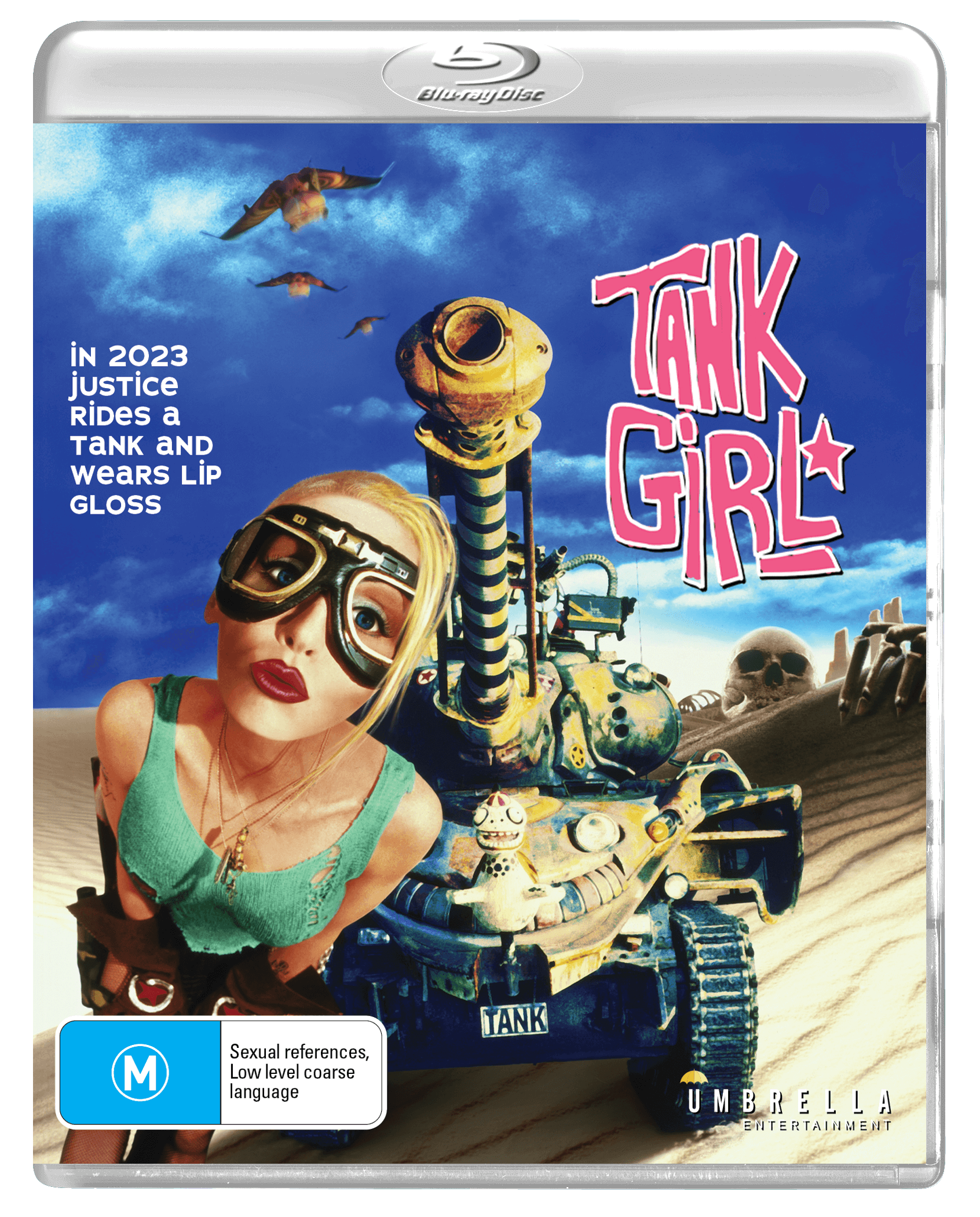 タンク・ガール('95米) Blu-ray タンク・ガール('95米) Blu-ray Blu-ray Review: TANK GIRL