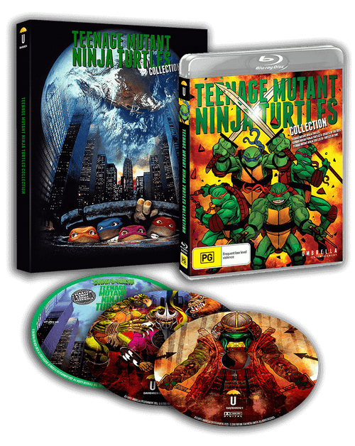 Teenage Mutant Ninja Turtles Collection - 3 Movies (3 Blu-Ray Discs) (1990, 1991, 1993)