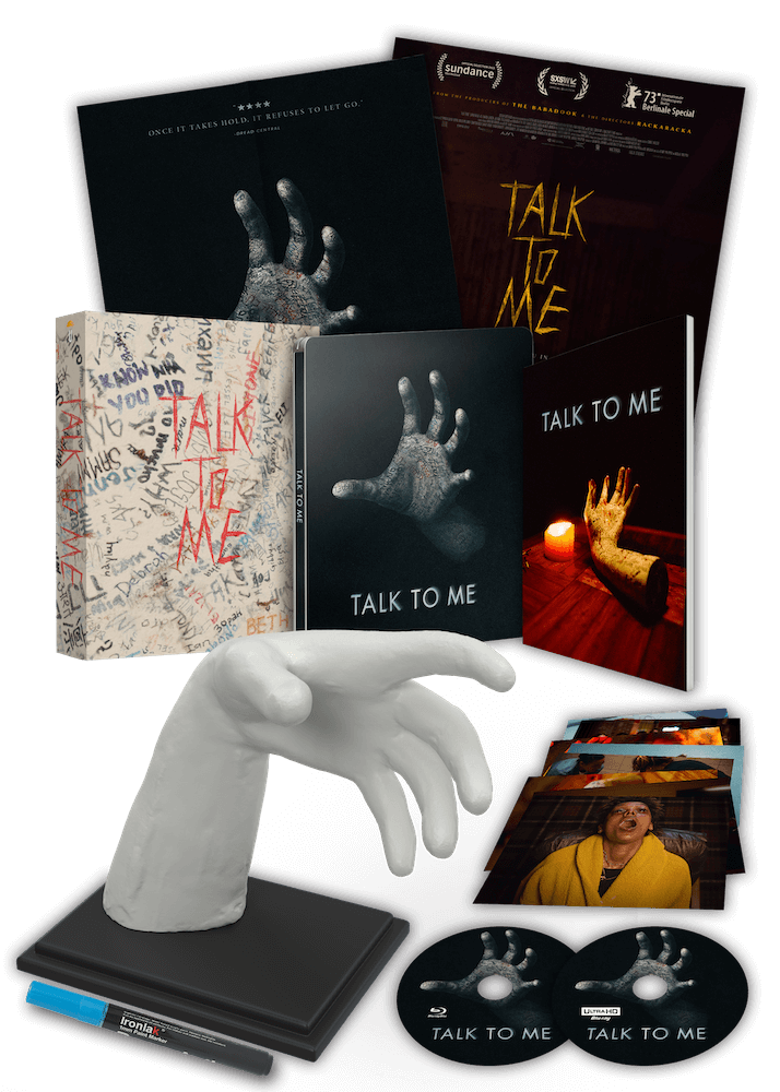 LET ME IN - Talk To Me Big Collector's Edition (+Hand +SteelBook +4K UHD +Blu-Ray +Rigid Case +Book +Artcards +Poster) (2023)