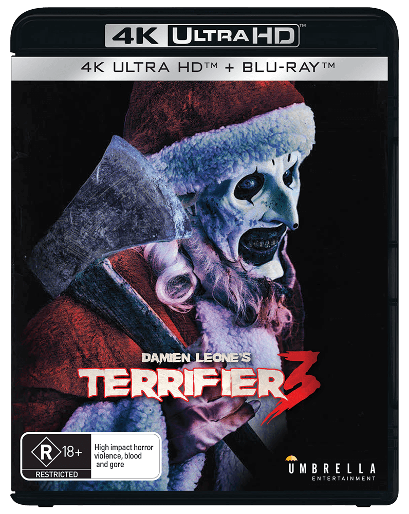 Terrifier 3 (2024) Dolby Vision 4K & Blu-ray (Slipcase Webstore Exclusive)