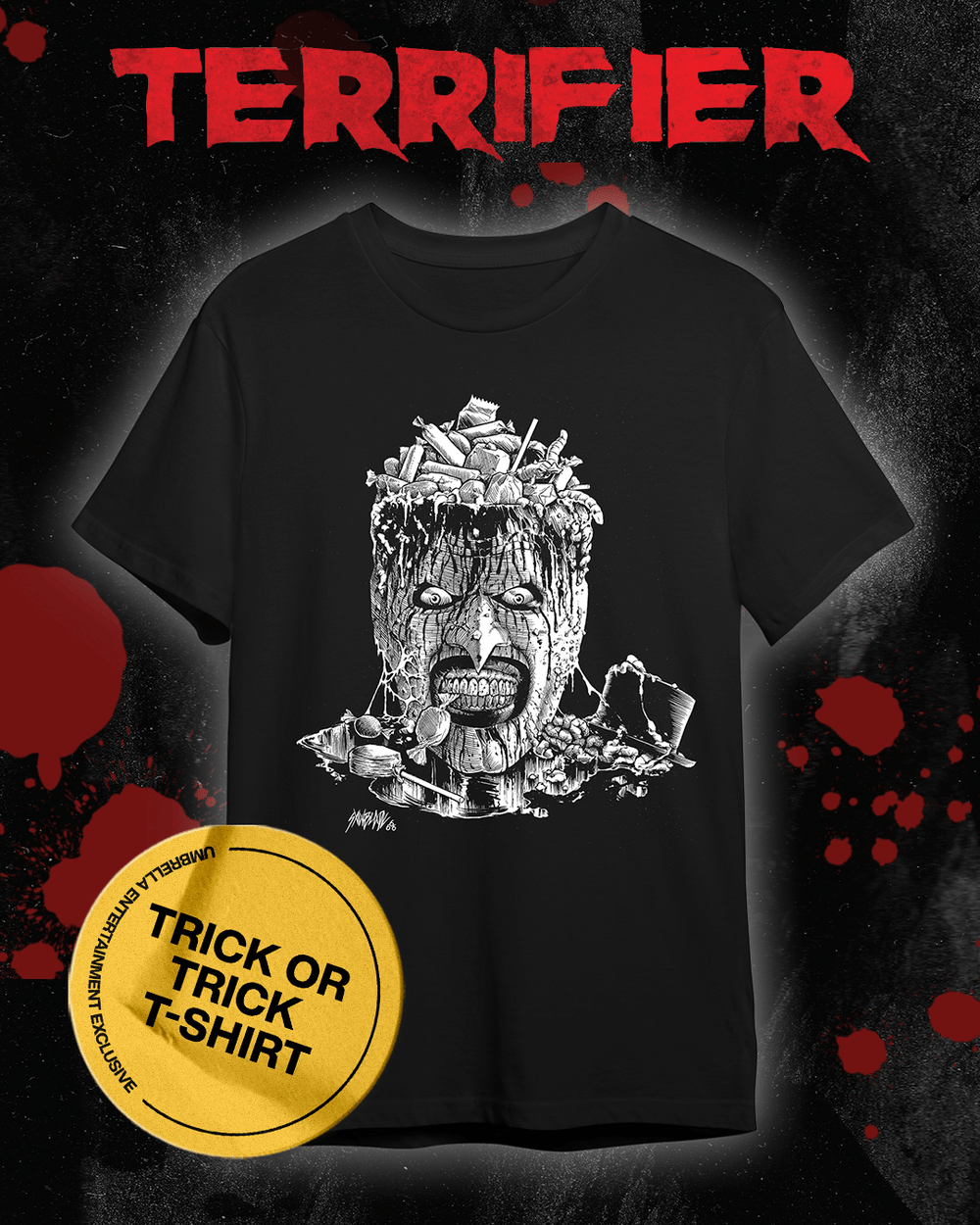NEW! - Terrifier Trick or Trick T-shirt