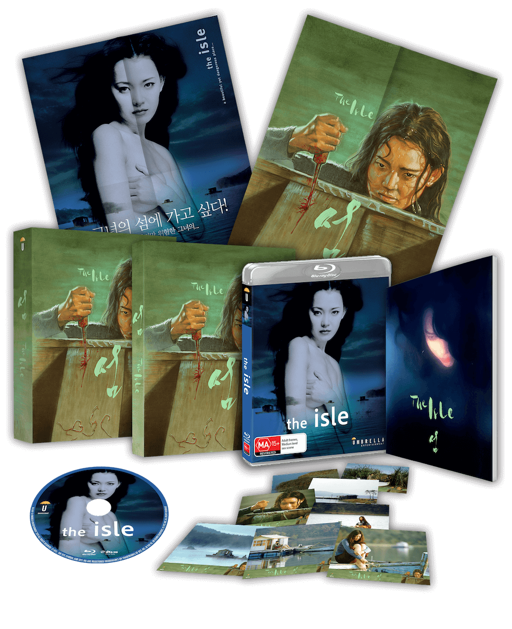 The Isle (2000) Collector's Edition (Blu-Ray +Book +Rigid case +Slipcase +Poster +Artcards)