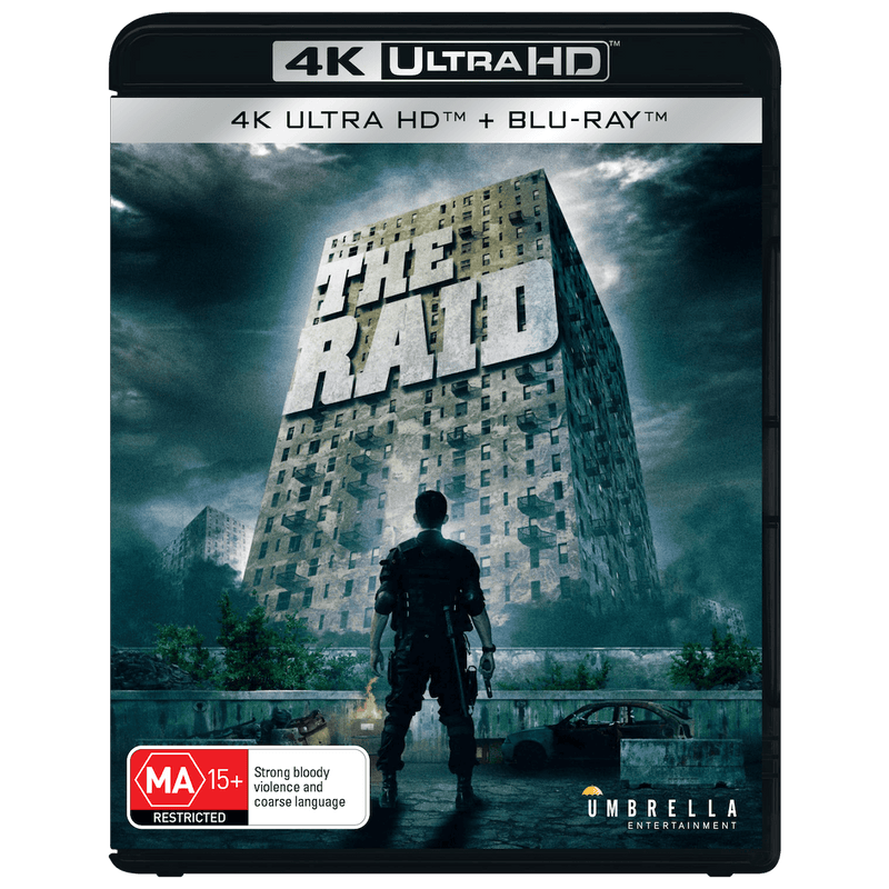 The Raid (2011) Collector's Edition  (UHD + Blu-ray +Graphic Novel +Book +Rigid case +Slipcase +Posters +Artcards)