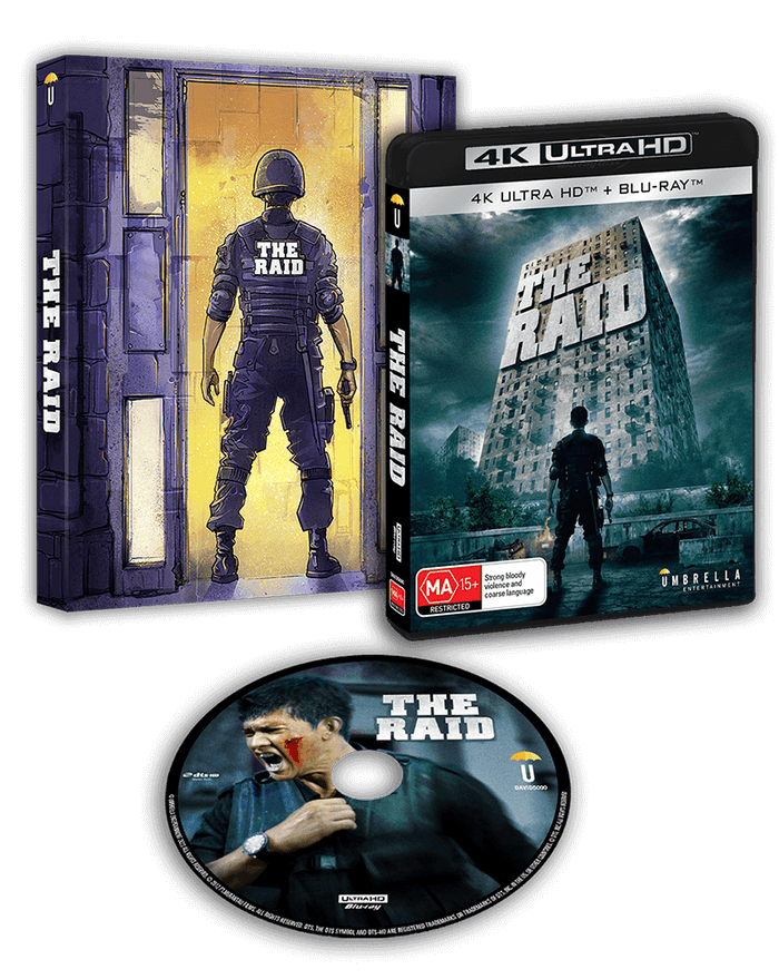 The Raid (2011) (UHD + Blu-ray)