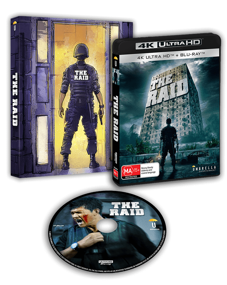 The Raid (2011) (UHD + Blu-ray)