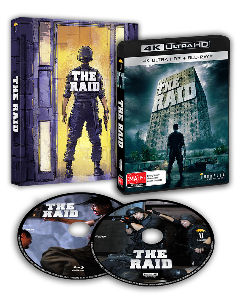 The Raid (2011) (UHD + Blu-ray)