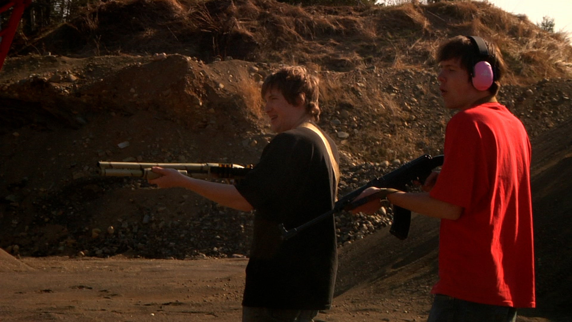 Still from ONLY THE BAD GUYS - The Dirties T-shirt Collector’s Bundle