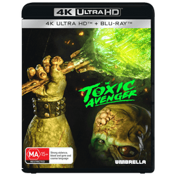 Toxic Avenger 4k and Blu-ray (2025)