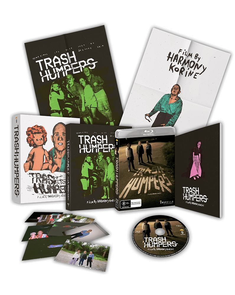 Trash Humpers (2009) Collector's Edition (Blu-Ray +Book +Rigid case +Slipcase +Poster +Artcards)