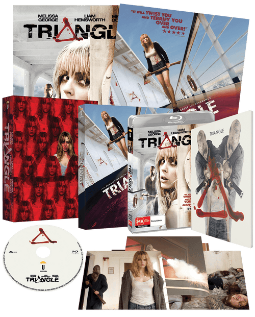 Triangle (2009) Collector's Edition (Blu-Ray +Book +Rigid case +Slipcase +Poster +Artcards)