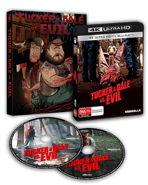 Tucker & Dale Vs Evil (2010) 4K & Blu-ray
