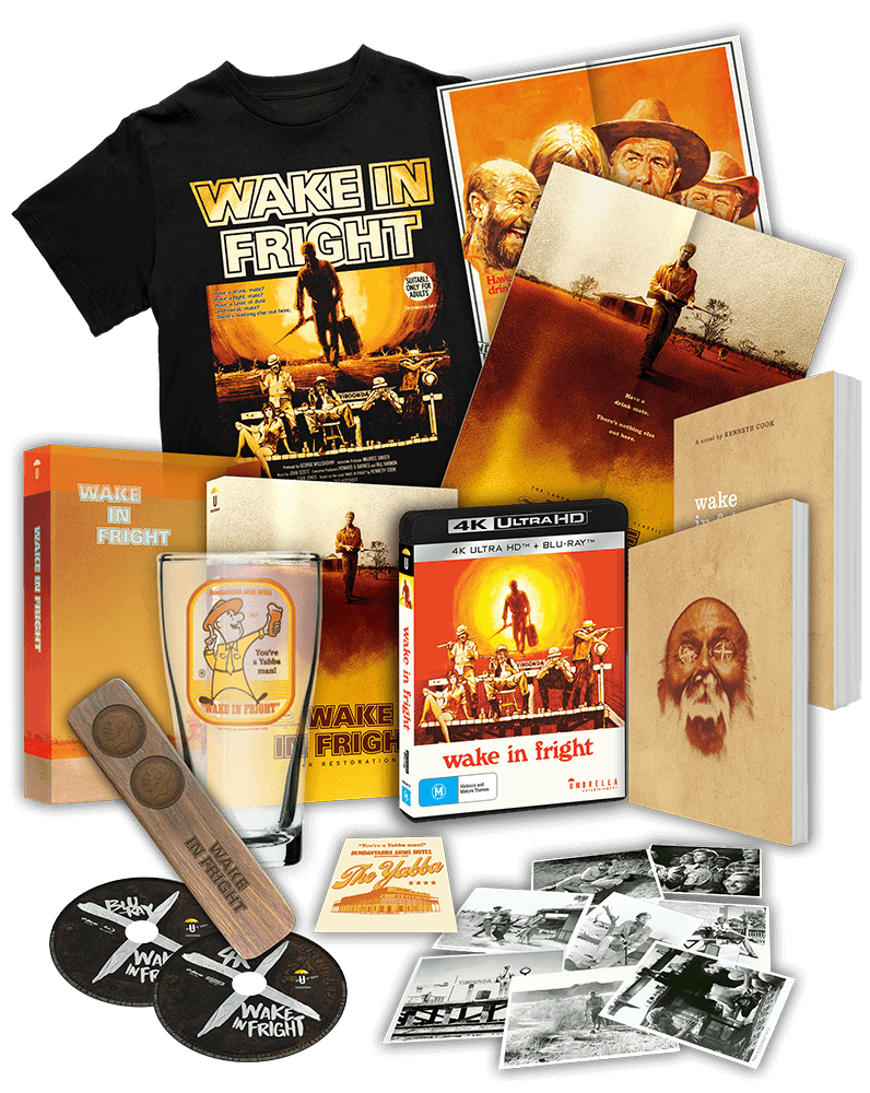 THE YABBA - Wake In Fright (1971) 4K & Blu-ray Collector's Edition