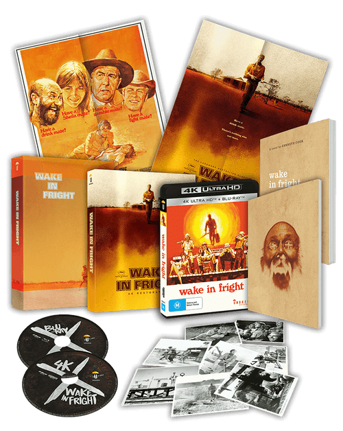Wake In Fright (1971) 4K & Blu-ray Collector's Edition