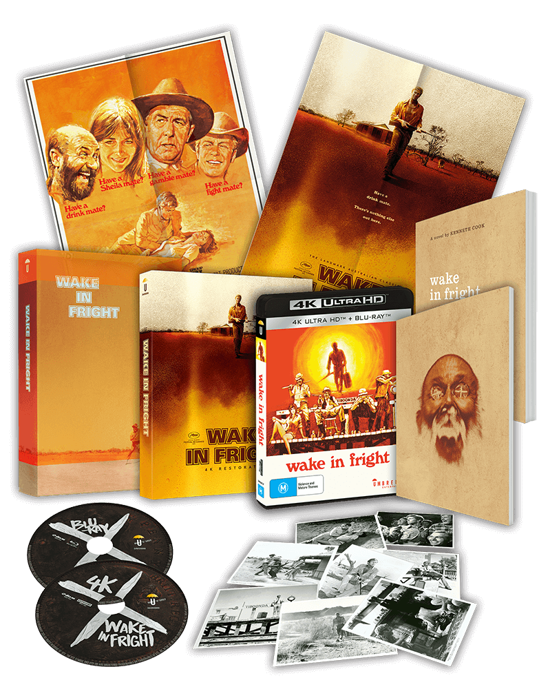 Wake In Fright (1971) 4K & Blu-ray Collector's Edition