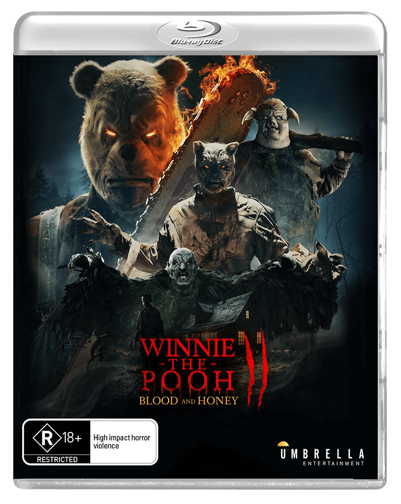 Winnie The Pooh: Blood And Honey 2 (2024) Collector's Edition (Blu-Ray +Kids Book +Rigid case +Poster +Artcards)