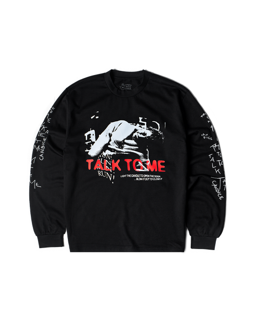 Talk To Me - Light The Candle Heavyweight LS Tee