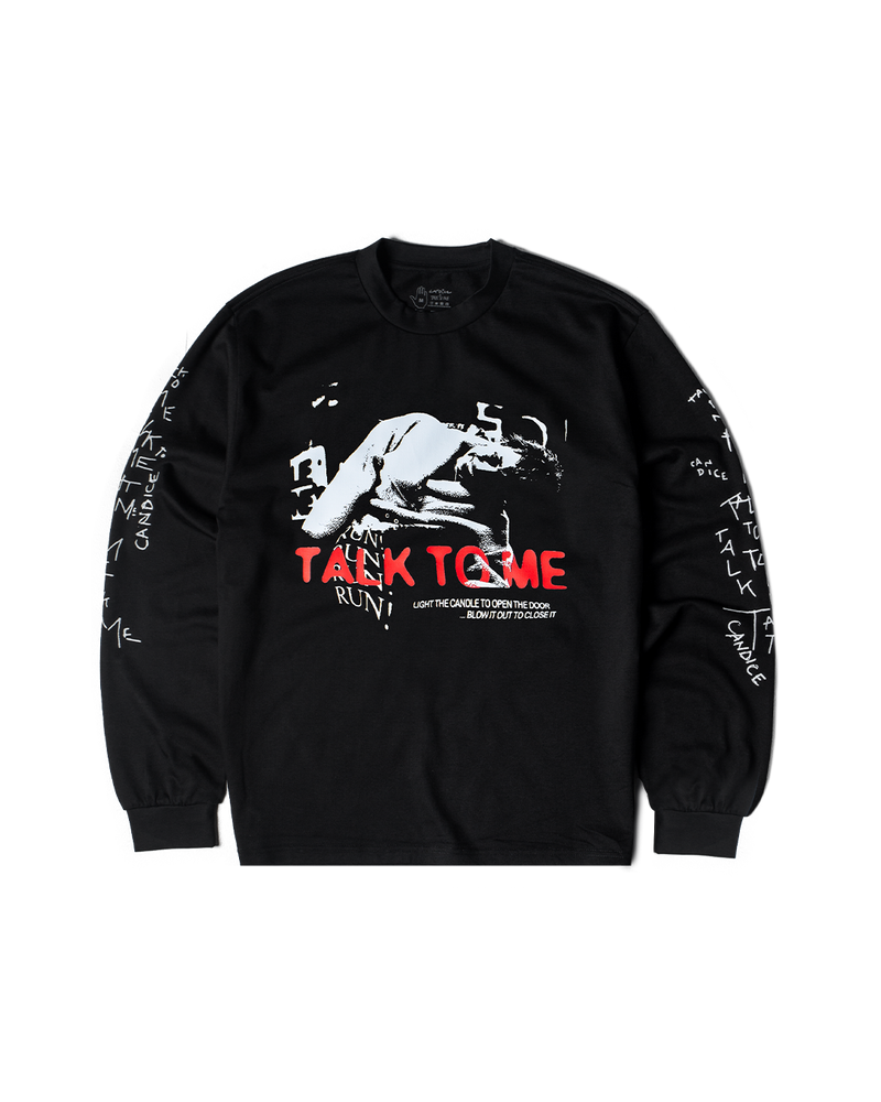 Talk To Me - Light The Candle Heavyweight LS Tee