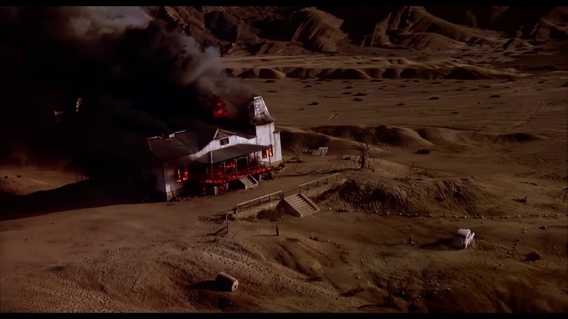 Still from Dust Devil (1992) 4K & Blu-ray T-Shirt Collector's Edition (+ Color Out Of Space)
