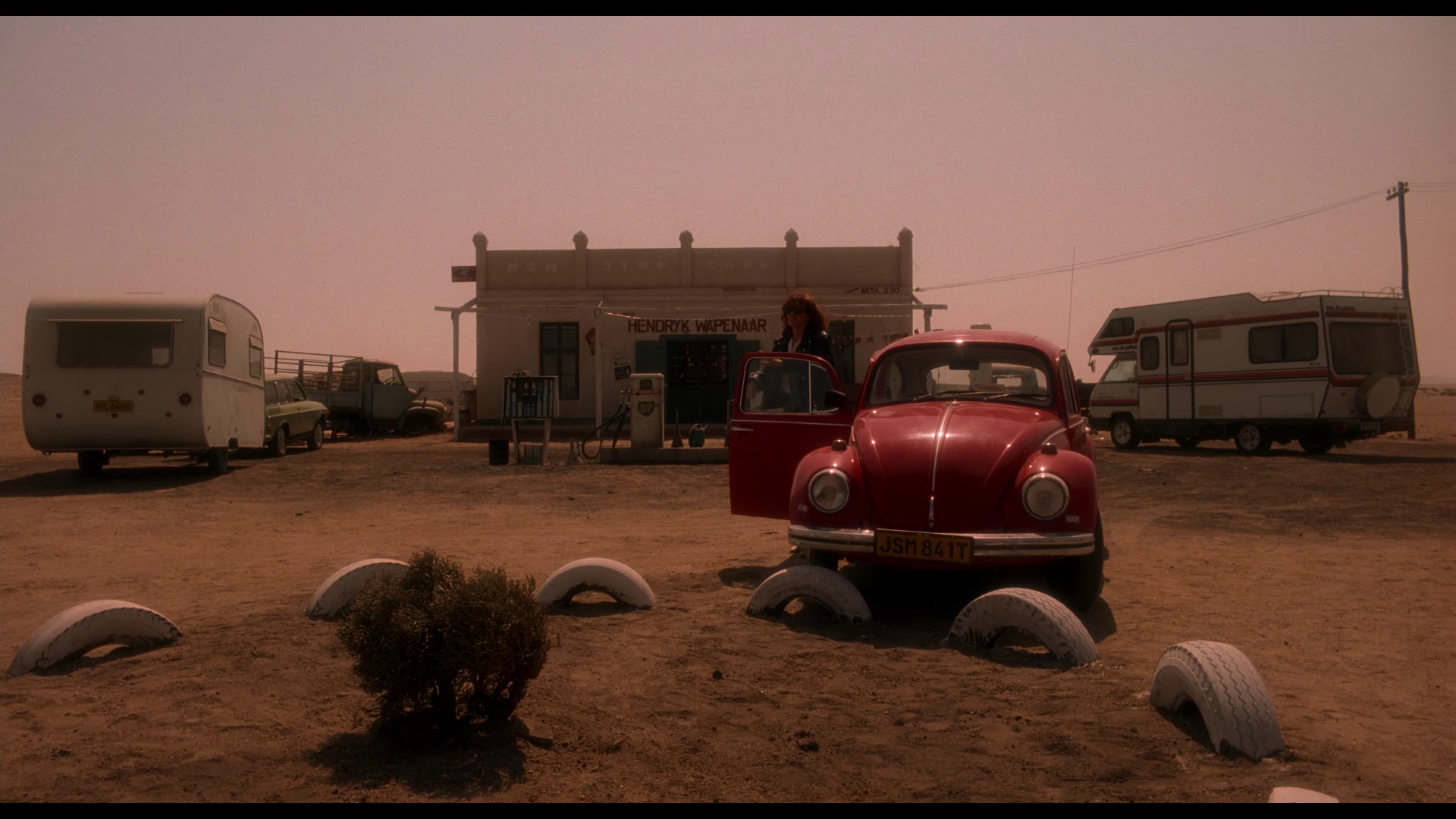Still from Dust Devil (1992) 4K & Blu-ray T-Shirt Collector's Edition (+ Color Out Of Space)