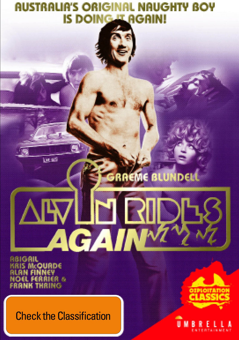 Alvin Rides Again (Ozploitation Classics) DVD