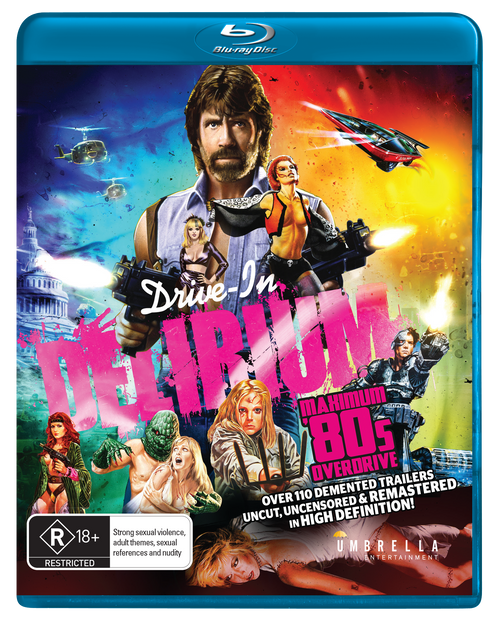 Drive In Delirium: Hi Def Hysteria - Maximum 80S Overdrive (2017) Blu-Ray