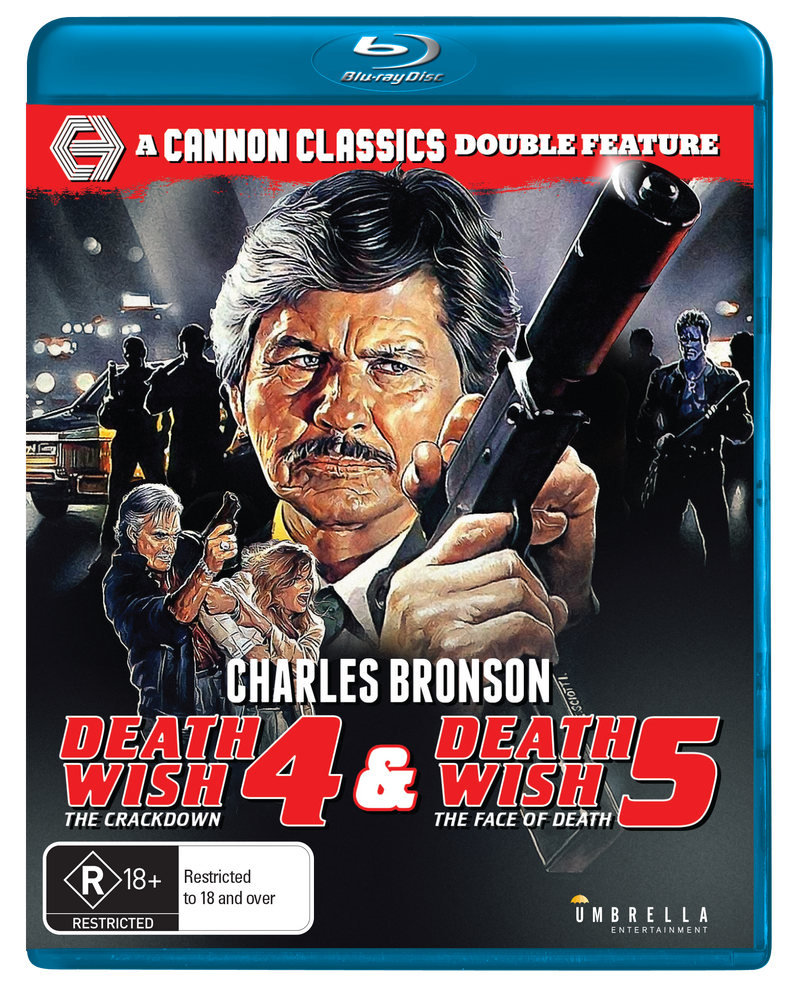 Death Wish 4 & 5  (Cannon Classics) - Blu-Ray