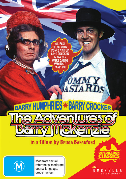 Adventures Of Barry Mckenzie (Ozploitation Classics) DVD