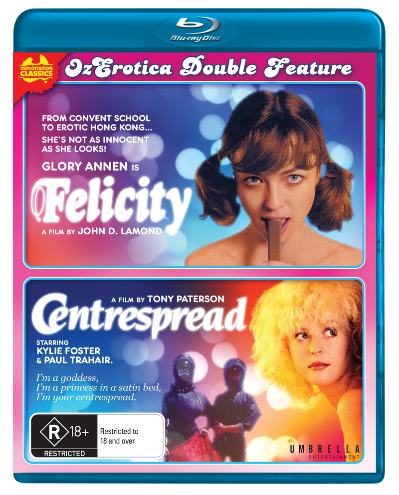 Felicity + Centrespread (Ozploitation Classics) Blu-Ray