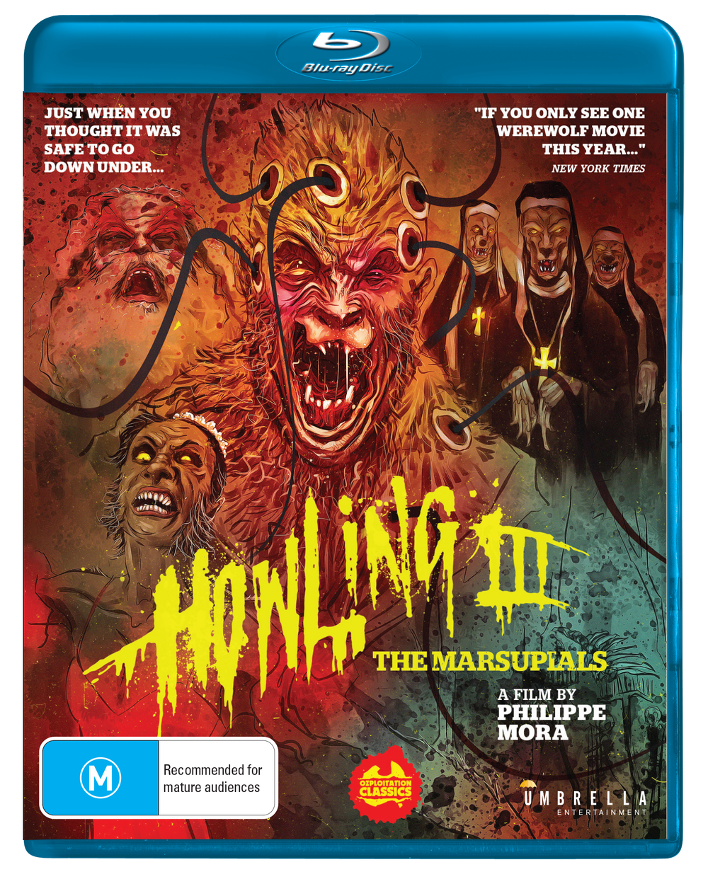 Howling III, The Marsupials (Ozploitation Classics) Blu-Ray